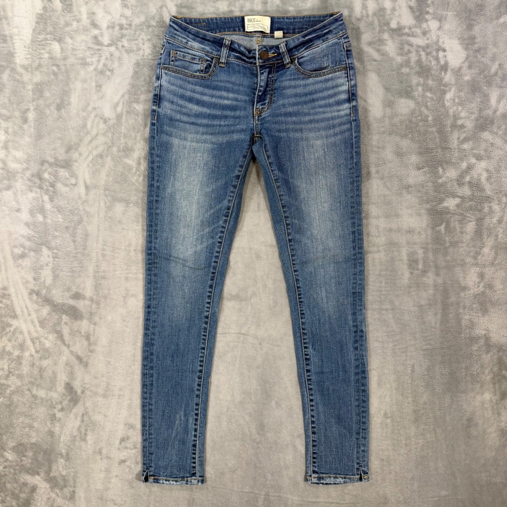BKE Stella Ankle Skinny Jeans Women's Size 25 Blue Medium Wash Denim Pants